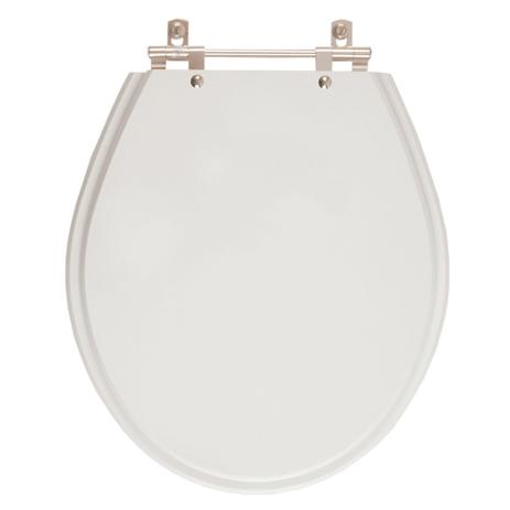 Assento Sanitário Poliéster Studio Cinza para bacia Deca - Pontto lavabo Menor preço em Assento Sanitário Poliéster Studio Cinza para bacia Deca - Pontto lavabo