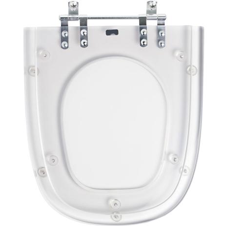 Assento Sanitário Poliéster Stylus Excellence Cristal para vaso Celite - Pontto lavabo Menor preço em Assento Sanitário Poliéster Stylus Excellence Cristal para vaso Celite - Pontto lavabo