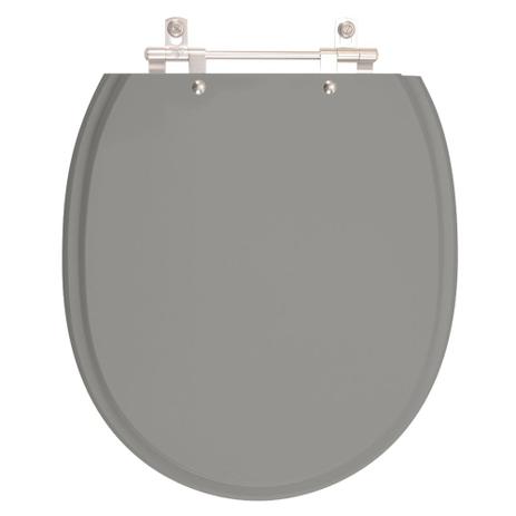 Assento Sanitário Poliéster Village Cinza Vip para bacia Deca - Pontto lavabo é boa?