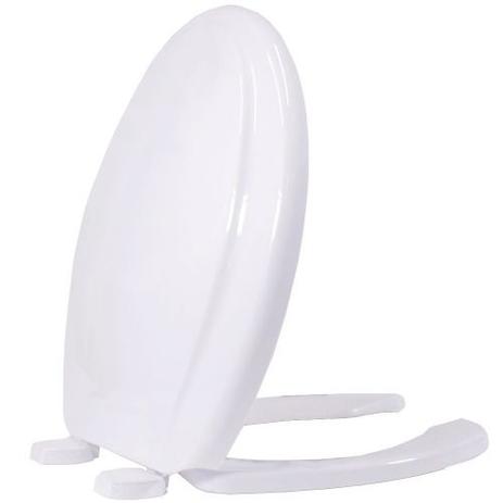 Assento Sanitário Pp Universal Oval Tupan Aberto Cor Branca Menor preço em Assento Sanitário Pp Universal Oval Tupan Aberto Cor Branca