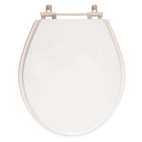 Assento Sanitario Ravena Branco para Vaso Deca - Pontto Lavabo Menor preço em Assento Sanitario Ravena Branco para Vaso Deca - Pontto Lavabo
