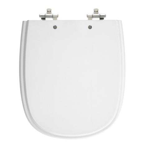 Assento Sanitário Sabatini Branco Tampa para Vaso Icasa de Madeira Laqueada - Tondo é ruim? Assento Sanitário Sabatini Branco Tampa para Vaso Icasa de Madeira Laqueada - Tondo é boa?