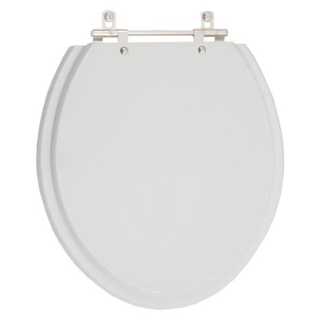 Assento Sanitário Saveiro Cinza Prata para vaso Celite - Pontto lavabo Menor preço em Assento Sanitário Saveiro Cinza Prata para vaso Celite - Pontto lavabo