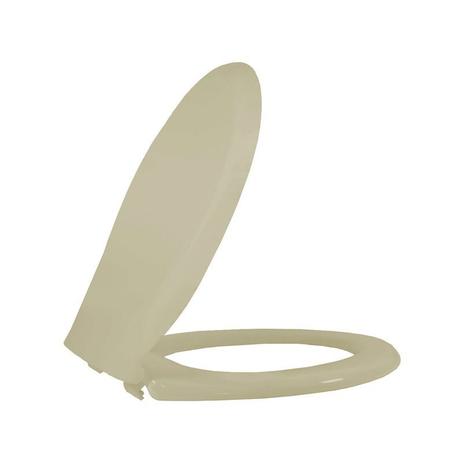 Assento Sanitário Termofixo Oval Luxo Tupan Creme / Bone Menor preço em Assento Sanitário Termofixo Oval Luxo Tupan Creme / Bone