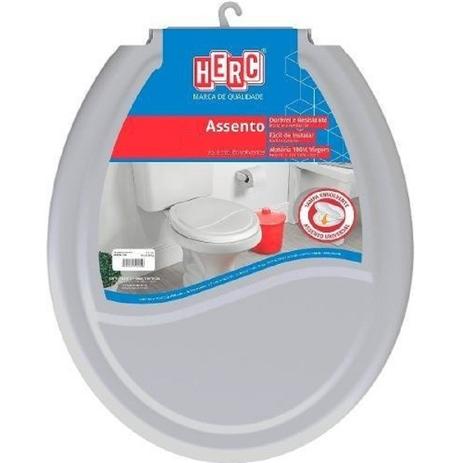 Assento sanitario universal cinza claro - herc é boa?