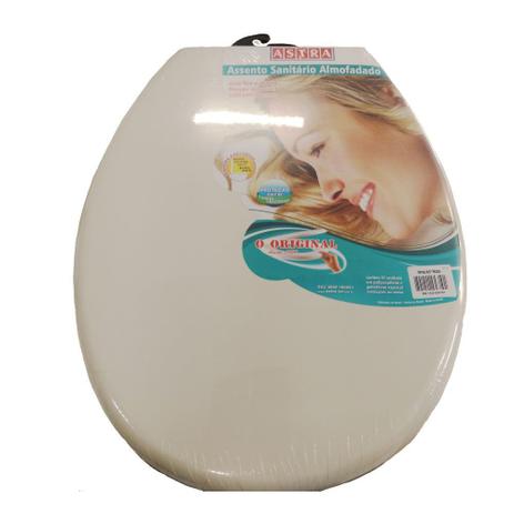 Assento tampa sanitário Almofadado Oval Bege 8  Astra é boa?