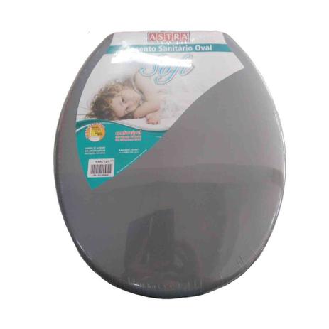 Assento Tampa Sanitário Oval Cinza 1 Astra é boa?
