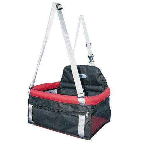 Assento Tubline Transpet Para Cães - Preto e Vermelho Menor preço em Assento Tubline Transpet Para Cães - Preto e Vermelho