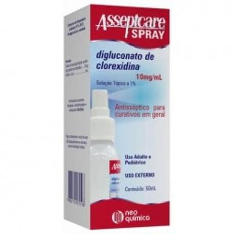 Asseptcare 10mg/ml 50ml Spray - Neo quimica Menor preço em Asseptcare 10mg/ml 50ml Spray - Neo quimica