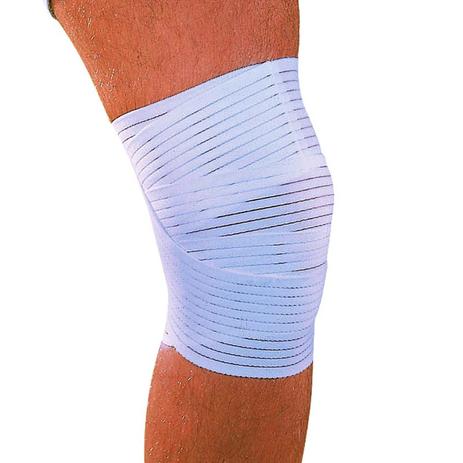 Atadura Elástica Para Joelho Mercur BC0093 Spandex Branca Menor preço em Atadura Elástica Para Joelho Mercur BC0093 Spandex Branca
