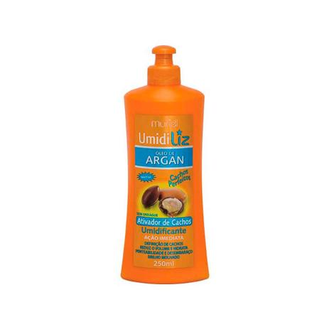 Ativador de Cachos Umidiliz Óleo de Argan 250ml - Muriel é ruim? Ativador de Cachos Umidiliz Óleo de Argan 250ml - Muriel é boa?