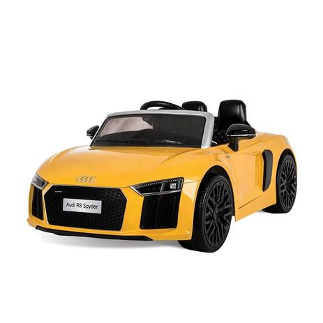 Audi R8 Spyder (Amarelo) R/C Elétrica 12V Bandeirante- 2650 - Brinquedos bandeirante Menor preço em Audi R8 Spyder (Amarelo) R/C Elétrica 12V Bandeirante- 2650 - Brinquedos bandeirante