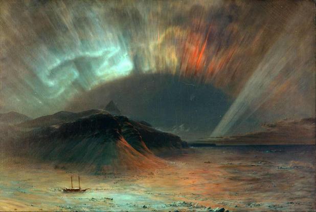 Aurora Boreal - Frederic Edwin Church - Tela 60x89 Para Quadro - Santhatela é boa?