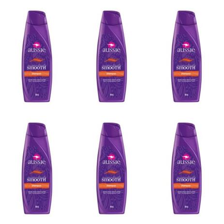 Aussie Miracle Smooth Shampoo 180ml (Kit C/06) Menor preço em Aussie Miracle Smooth Shampoo 180ml (Kit C/06)
