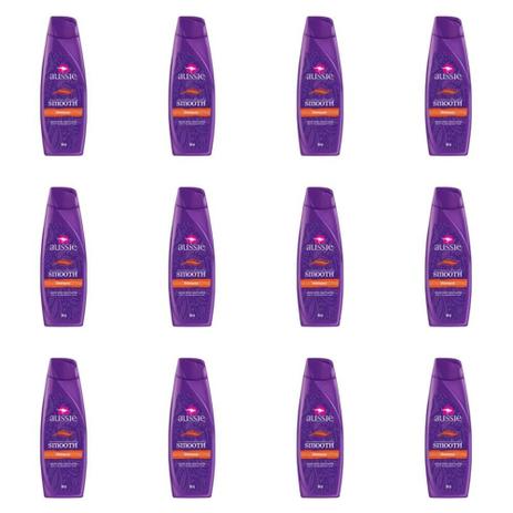 Aussie Miracle Smooth Shampoo 180ml (Kit C/12) Menor preço em Aussie Miracle Smooth Shampoo 180ml (Kit C/12)