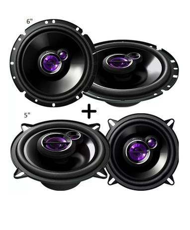 Auto Falante Pioneer Kit 5' Ts1360 + 6' Ts1760 200w Menor preço em Auto Falante Pioneer Kit 5' Ts1360 + 6' Ts1760 200w
