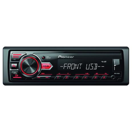 Auto Rádio Pioneer MVH-98UB USB AUX Sem Controle USB Frontal Menor preço em Auto Rádio Pioneer MVH-98UB USB AUX Sem Controle USB Frontal