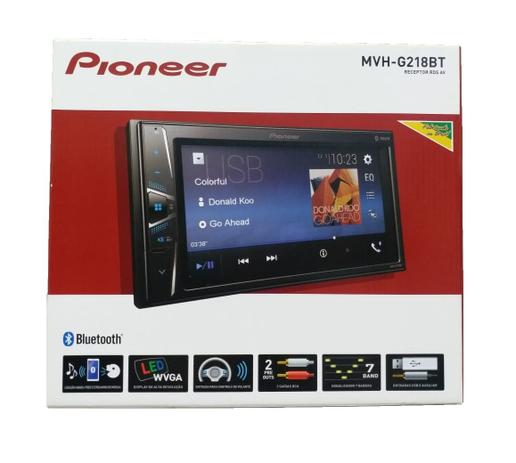 Auto Radio receiver Double Din Pioneer Mvh-g218bt Bluetooth Usb Auxiliar Mp3 Menor preço em Auto Radio receiver Double Din Pioneer Mvh-g218bt Bluetooth Usb Auxiliar Mp3