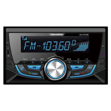 Auto Rádio Roadstar Brasil RS3707BR 2Din 4x50Rms Menor preço em Auto Rádio Roadstar Brasil RS3707BR 2Din 4x50Rms