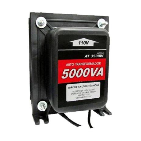 Auto Transformador 5000 Va Automatico - Kitec Menor preço em Auto Transformador 5000 Va Automatico - Kitec