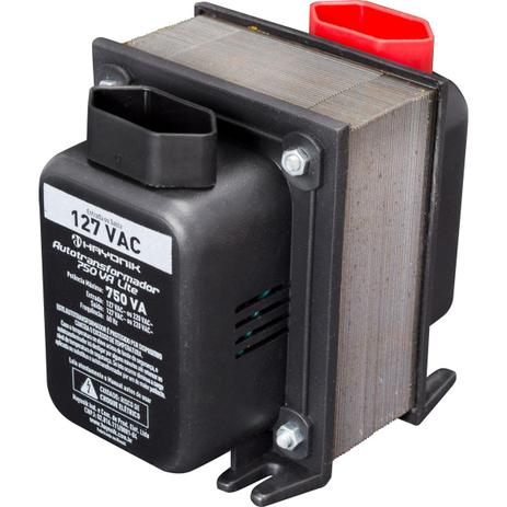 Auto Transformador HAYONIK Bivolt Universal 750VA Lite Preto Menor preço em Auto Transformador HAYONIK Bivolt Universal 750VA Lite Preto
