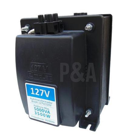 Auto Transformador Maxx Fort 5000va Bivolt 127 220 3500w Menor preço em Auto Transformador Maxx Fort 5000va Bivolt 127 220 3500w