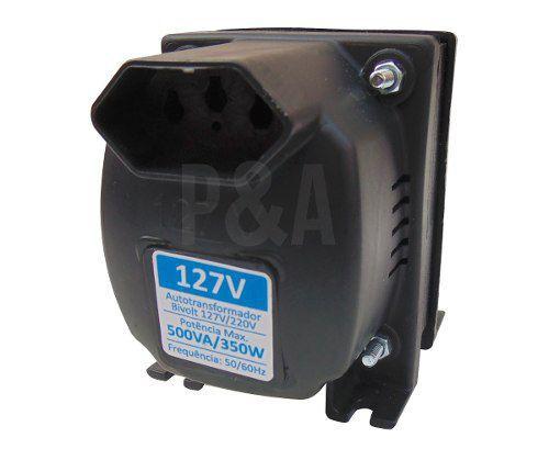 Auto Transformador Maxx Fort 500va Bivolt 127 220 350w Menor preço em Auto Transformador Maxx Fort 500va Bivolt 127 220 350w