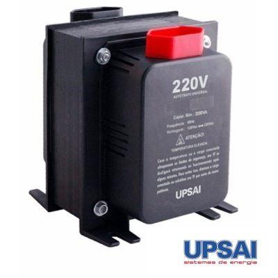 Auto Transformador TF 3000VA Bivolt 110V/220V ou 220V/110V C/ Sensor Térmico - UPSAI Menor preço em Auto Transformador TF 3000VA Bivolt 110V/220V ou 220V/110V C/ Sensor Térmico - UPSAI
