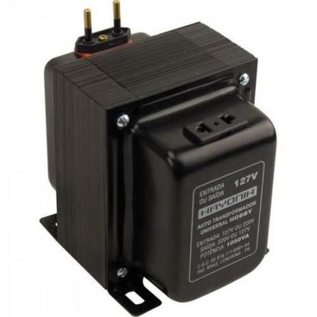 Auto Transformador Universal 127/220VAC e 220/127VAC 1050VA HOBBY Preto Hayonik Menor preço em Auto Transformador Universal 127/220VAC e 220/127VAC 1050VA HOBBY Preto Hayonik