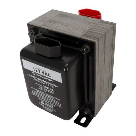 Auto Transformador Universal Hayonik 3000VA Lite Preto Menor preço em Auto Transformador Universal Hayonik 3000VA Lite Preto