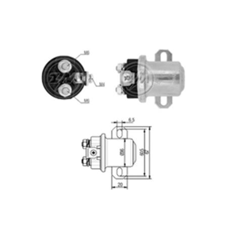 Automático Auxiliar do Motor de Partida 37MT 41MT (ZM6408) Menor preço em Automático Auxiliar do Motor de Partida 37MT 41MT (ZM6408)