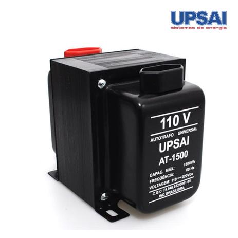 Autotransformador AT-1500VA Bivolt 51120150 - Upsai Menor preço em Autotransformador AT-1500VA Bivolt 51120150 - Upsai