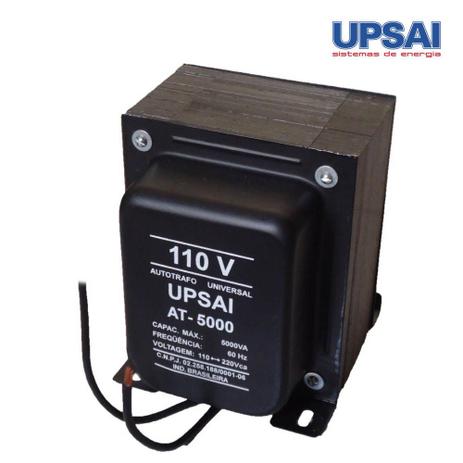 Autotransformador AT-5000VA Bivolt 51020500 Upsai Menor preço em Autotransformador AT-5000VA Bivolt 51020500 Upsai