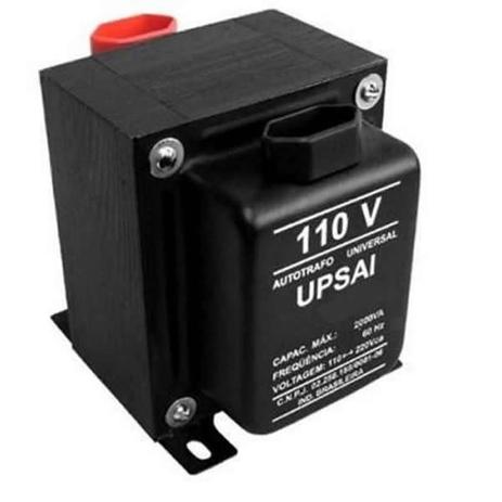 Autotransformador AT300 Bivolt 110V A 220V ou 220V a 110V UPSAI Menor preço em Autotransformador AT300 Bivolt 110V A 220V ou 220V a 110V UPSAI