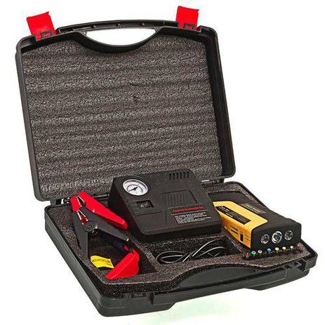 Auxiliar de Partida Bateria SOS Kit Veicular X Zhang Lanterna Compressor - X zhang Menor preço em Auxiliar de Partida Bateria SOS Kit Veicular X Zhang Lanterna Compressor - X zhang