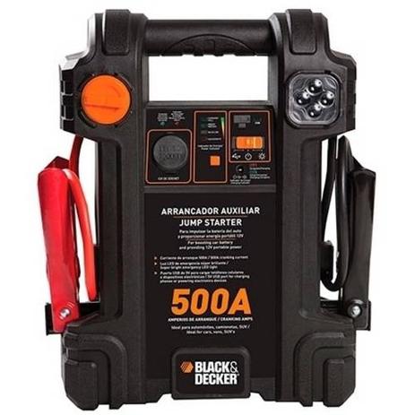 Auxiliar de Partida Black e Decker- 500A JS500S - Blackdecker Menor preço em Auxiliar de Partida Black e Decker- 500A JS500S - Blackdecker