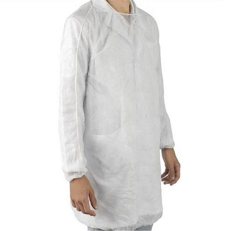 Avental Descartável TNT Branco com Manga 10un Ana Dona Menor preço em Avental Descartável TNT Branco com Manga 10un Ana Dona