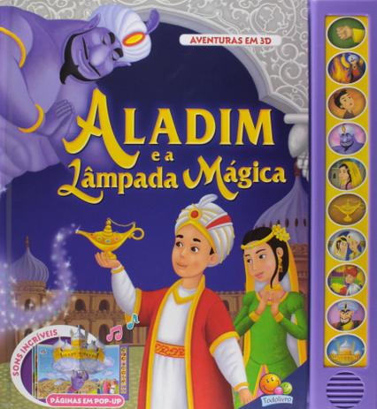 Aventuras em 3D: Aladim e a lâmpada mágica - Todolivro Menor preço em Aventuras em 3D: Aladim e a lâmpada mágica - Todolivro