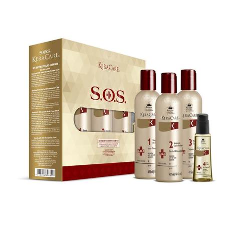 Avlon - KeraCare S.O.S. - Kit Reconstrução Extrema c/ Smart Cleansing Shampoo 475ml + One For All Re Menor preço em Avlon - KeraCare S.O.S. - Kit Reconstrução Extrema c/ Smart Cleansing Shampoo 475ml + One For All Re