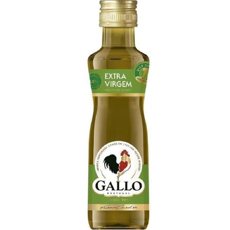 Azeite de Oliva Extra Virgem Garrafa 250ml 1 UN Gallo -