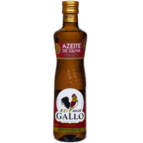 Azeite de Oliva Puro Garrafa 500ml 1 UN Gallo Menor preço em Azeite de Oliva Puro Garrafa 500ml 1 UN Gallo