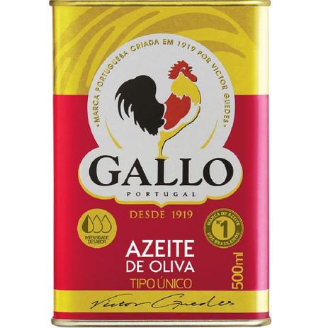 Azeite de Oliva Tipo Unico Lata 500ml 1 UN Gallo é boa?