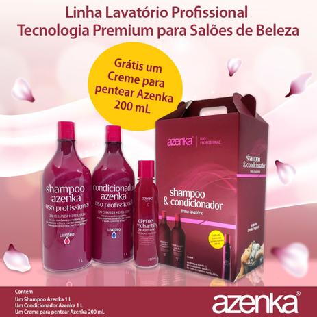 Azenka Kit Salão Chantily Completo Shampoo + Condicionador + Leave In Menor preço em Azenka Kit Salão Chantily Completo Shampoo + Condicionador + Leave In