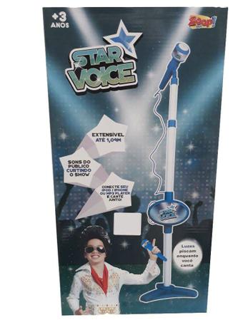 Menor preço em Azul Rock Star Microfone Infantil - Zoop Toys ZP00220 - Zoops toys