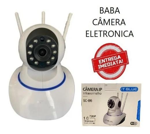 Baba Eletronica Camera Giratoria Monitor Pra Quarto De Bebe It Blue Baba Eletronica Magazine Luiza
