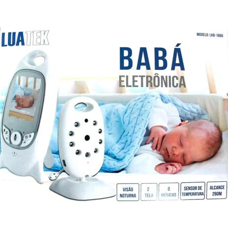 Babá Eletrônica Sem Fio Câmera Visão Noturna - LKB-1666 - Luatek é boa?