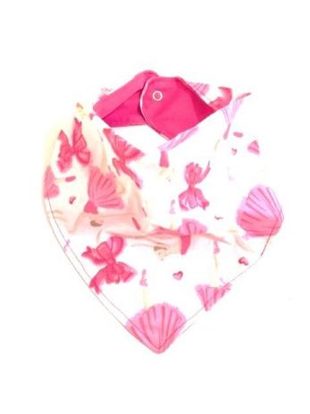 Babador Bandana Bailarina - Meu baba baby Menor preço em Babador Bandana Bailarina - Meu baba baby