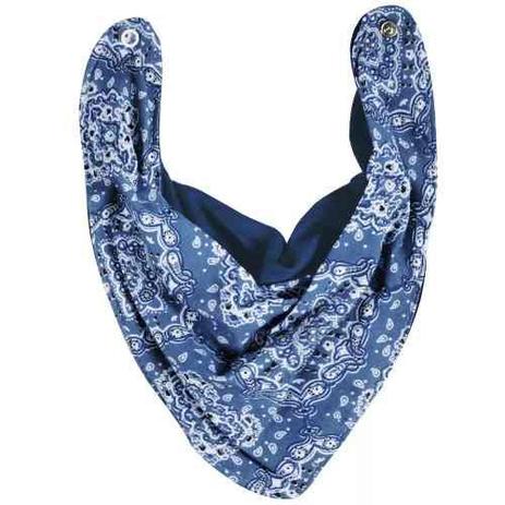 Babador bandana dupla face colibri classico azul Menor preço em Babador bandana dupla face colibri classico azul