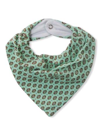 Babador Bandana Floral Verde Menina Flor Menor preço em Babador Bandana Floral Verde Menina Flor