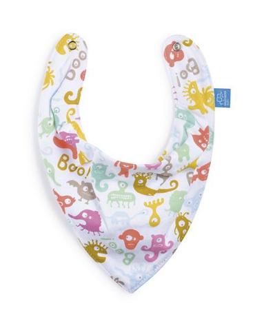 Babador Bandana Monstros - Multikids Baby Menor preço em Babador Bandana Monstros - Multikids Baby